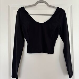 Lululemon Align Cropped Long Sleeve Top - 6